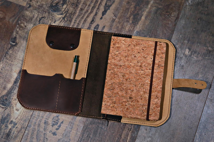 Organizer skórzany, notatnik, planer skórzany , kalendarz, idealny prezent