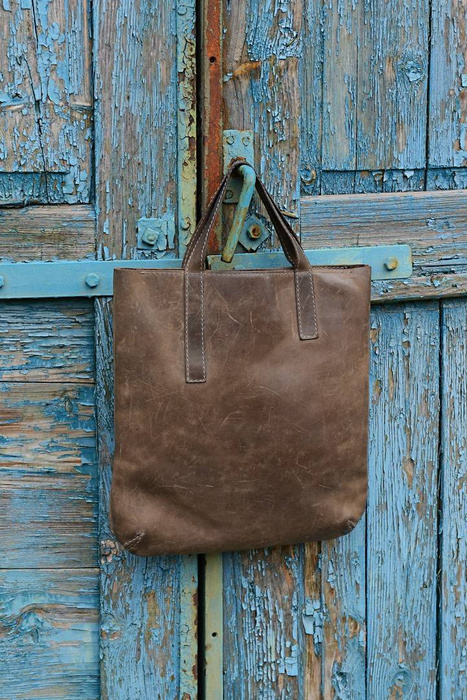 Torebka skórzana ręcznie robiona, torebka damska