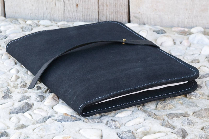 Organizer skórzany A4 , notatnik handmade, skórzany planer, etui ze skóry
