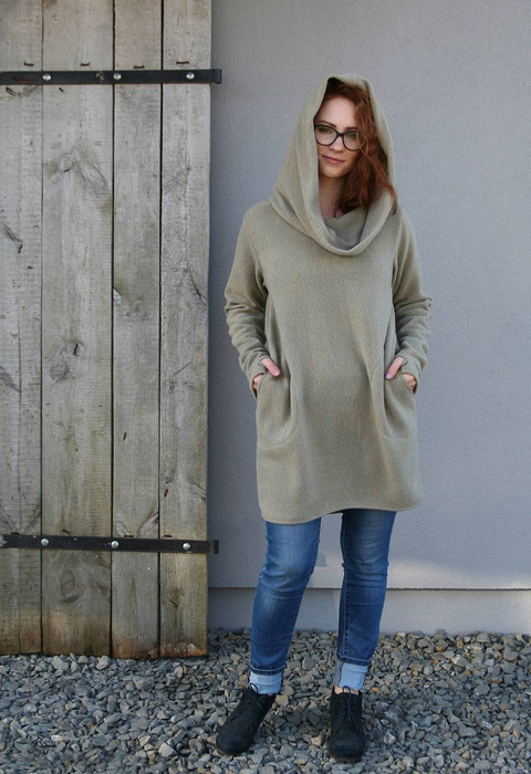 Sweter bawełniany , damski sweter dzianinowy