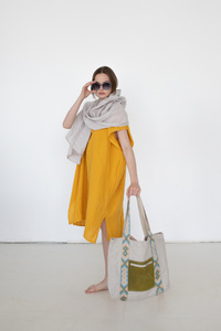 torba z lnu duża pojemna polska marka handmade, torba duża lniana , torebka lniana