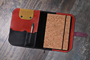 Organizer skórzany, notatnik, notes , idealny na prezent