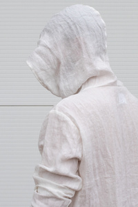 Koszulka męska z lnu, koszula lniana, bluza męska z lnu, lniana tunika męska z lnu polskiego, biała koszula lniana, polski produkt lniany 