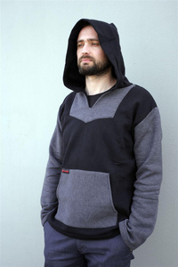 Bluza męska kangurek, męska bluza z kapturem, kolorowa męska bluza