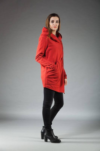 Bluza Ashmita, Bluza z dużymi kieszeniami, Manufaktura