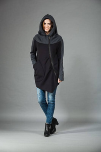 Bluza Ashmita, Bluza z dużymi kieszeniami, Manufaktura