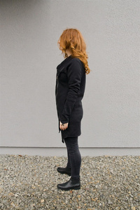 Bluza czarna na zamek, Niebanalna bluza