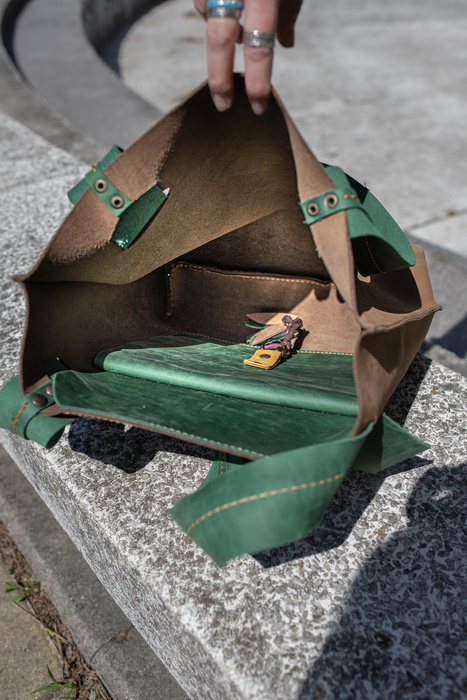 torba beżowa, worek skórzany , torba na laptopa, na zakupy, torebka na ramię ,beżowa torebka skórzana ręcznie robiona