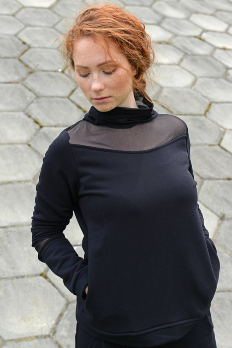 Elegancka Bluza damska czarna