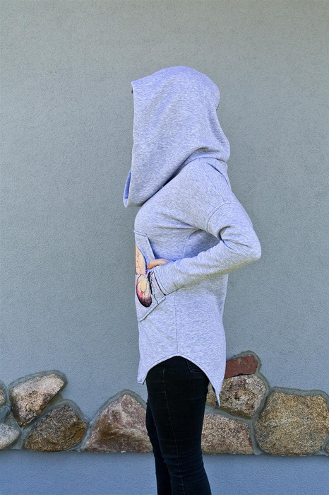 Bluza malowana ręcznie rozmiar L damska bluza