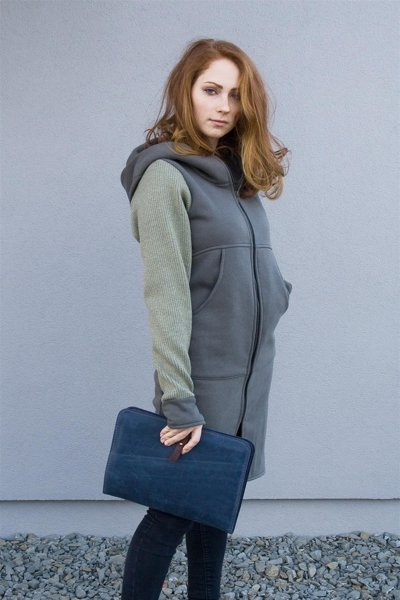 Organizer skórzany duży , notatnik skórzany , planer, idealny na prezent