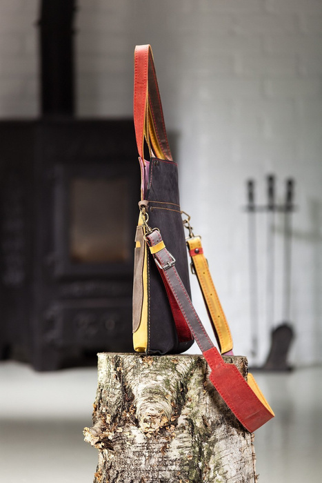 Torba skórzana damska, torebka na ramię , torebka kolorowa