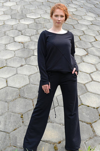 Spodnie szerokie szwedy , spodnie dresowe