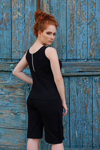 Top czarny seksowny, bluzak , koszulka czarna bawełniana