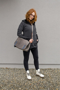 Bluza kangurek, bluza damska z kapturem