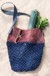 torba sznurkowa, torba makrama, torba wyplatana, torba hand made,torba duża worek ze sznurka