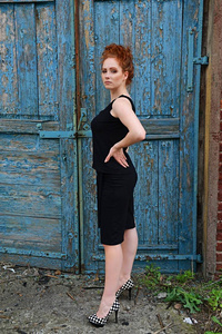 Spodenki damskie, spódnicospodnie , czarne szorty 