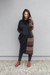 Długi sweter bawełniany, bluza bawłniana