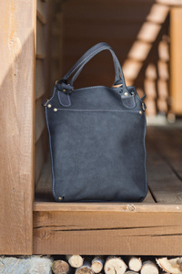 Torba skórzana damska na ramię , torebka miejska