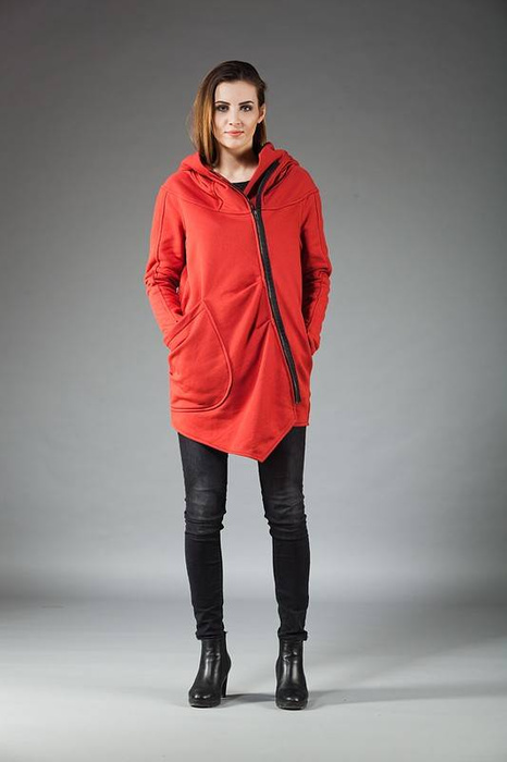 Bluza Ashmita, Bluza z dużymi kieszeniami, Manufaktura