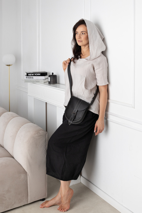 Spodnie lniane szerokie, culotte lniane, polski len, wygodne i miękkie , szerokie spodnie lniane , polska marka