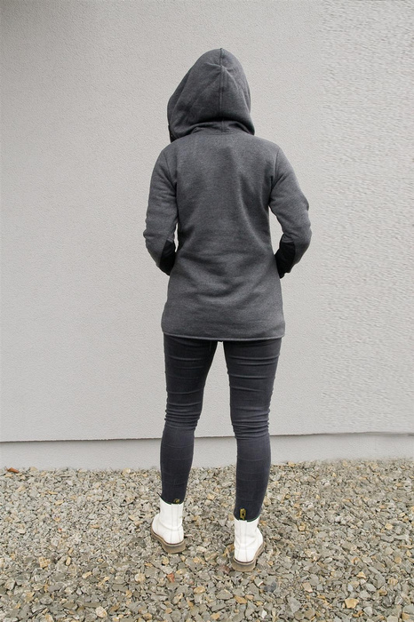 Bluza kangurek, bluza damska z kapturem