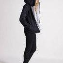 Bluza ramoneska, cyber kaptur, krótka bluza bawełniana