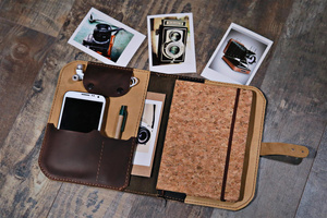 Organizer skórzany, notatnik, planer skórzany , kalendarz, idealny prezent 