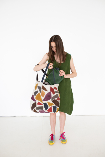 torba worek lniany boho , torba na ramię , manufaktura, produkt rzemieślniczy, polska marka, polski len, duża torba plażowa