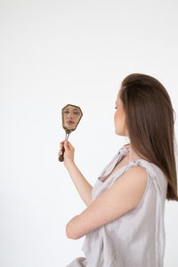 sukienka lniana regulowane ramiączka, luźna ,polski len, polski desing, lniana sukienka hand made