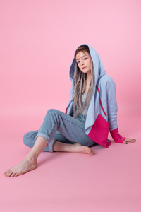 Gray Women Sweatshirt, Sweatshirt Cardigan, Wrap Cardigan, Plus Size Clothing, Zipped Sweatshirt,Asymmetrical Cardigan,Minimalist Sweatshirt