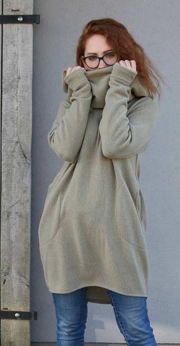 Sweter bawełniany , damski sweter dzianinowy