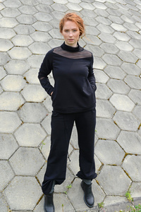 Elegancka Bluza damska czarna