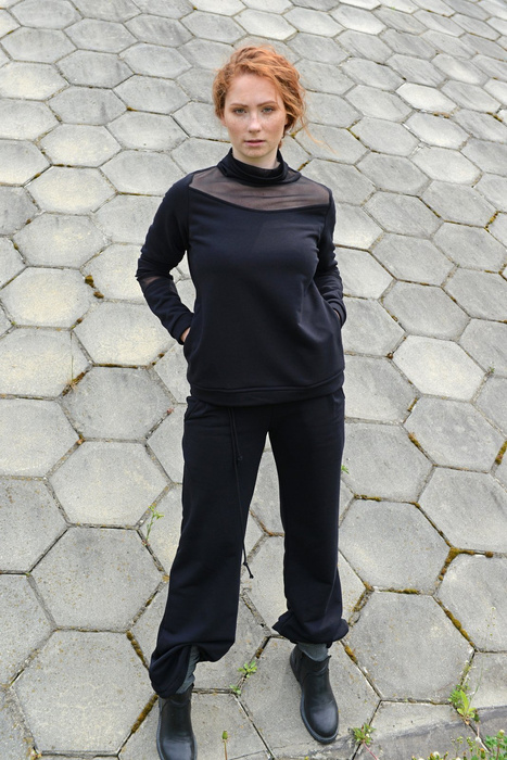 Elegancka Bluza damska czarna