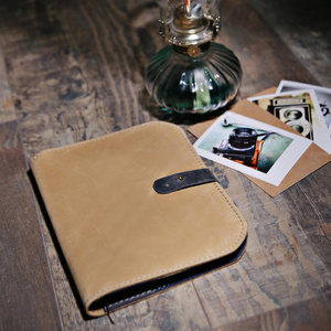 Organizer skórzany, notatnik ze skóry, handmade prezent, etui skórzane