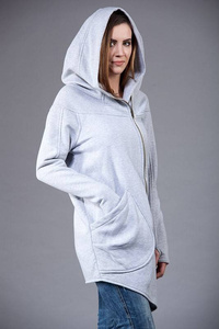 Bluza , płaszcz damski bawełniany asymetryczny 