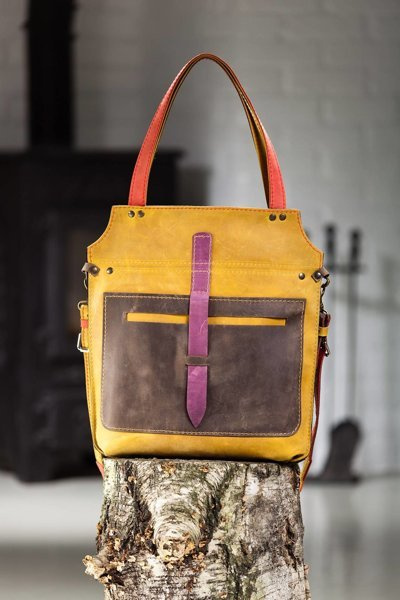 Torba skórzana damska, torebka na ramię , torebka kolorowa