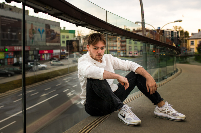 Koszulka męska z lnu, koszula lniana, bluza męska z lnu, lniana tunika męska z lnu polskiego, biała koszula lniana, polski produkt lniany