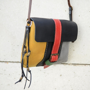 Torebka skórzana mini kolorowa