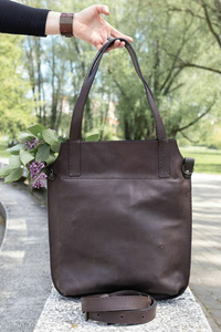 Torebka skórzana, boho styl, damska torebka