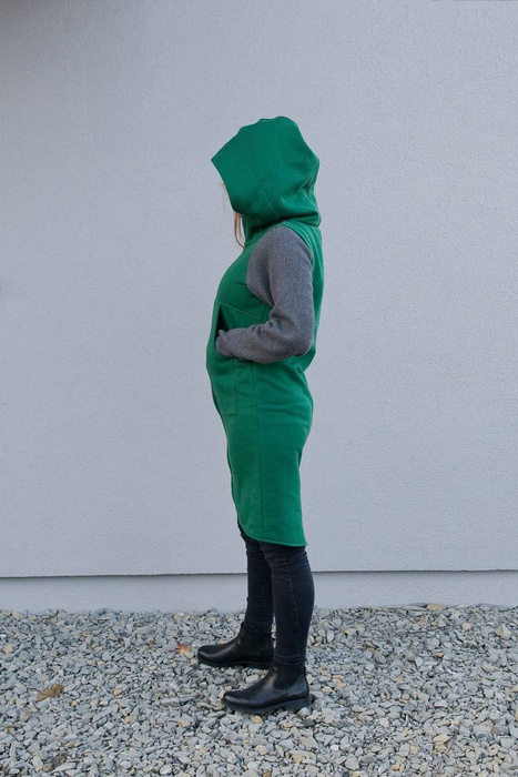 Płaszcz damski , trencz damski bawełniany, bluza damska z kapturem