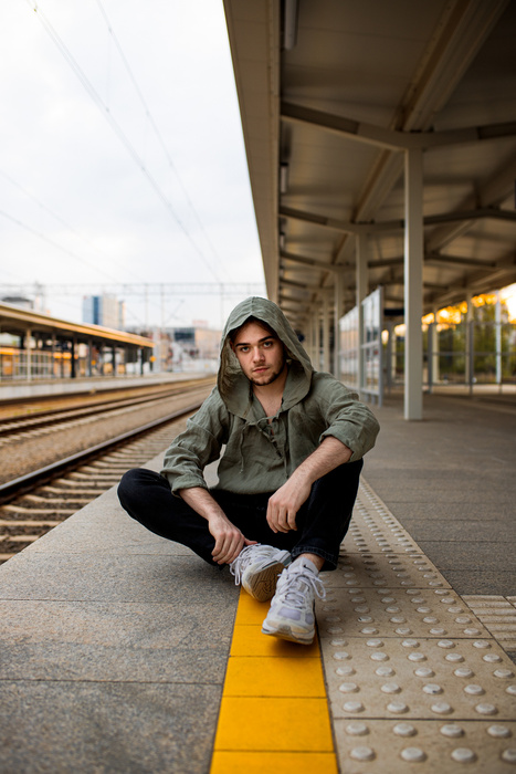 koszula lniana męska , bluza z lnu męska z kapturem , męska tunika z kapturem lniana, zielona bluza męska polski len, polski produkt