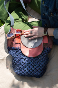 torba sznurkowa, torba makrama, torba wyplatana, torba hand made,torba duża worek ze sznurka