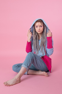 Gray Women Sweatshirt, Sweatshirt Cardigan, Wrap Cardigan, Plus Size Clothing, Zipped Sweatshirt,Asymmetrical Cardigan,Minimalist Sweatshirt