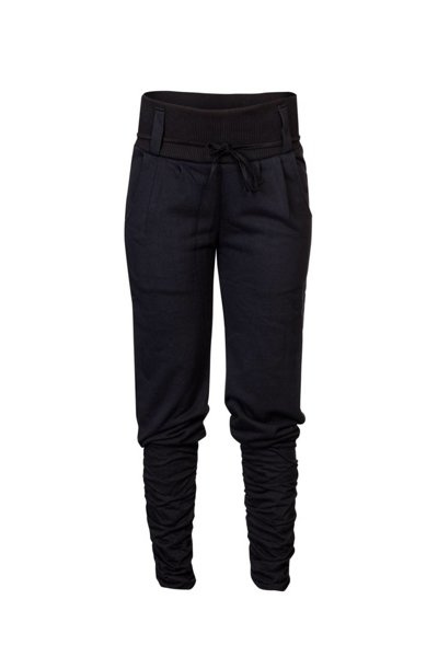 Spodnie damskie Alladynki czarne bawełniane spodnie dresowe damskie, spodnie czarne polski produkt, polski projektant