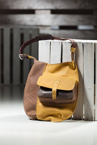 Torba skórzana , Torebka, Worek, Rękodzieło