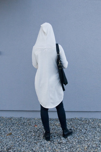 Czarna Torebka skórzana na ramię, torebka crossbody, torebka ze skóry handmade