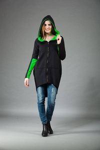 Bluza Saloni, Bluza Bawełniana z kapturem, Polski producent