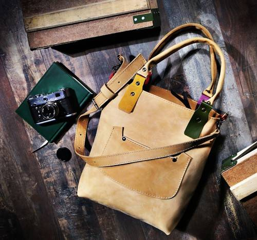 Torba skórzana , Torebka, Worek, Rękodzieło, Niepowtarzalna