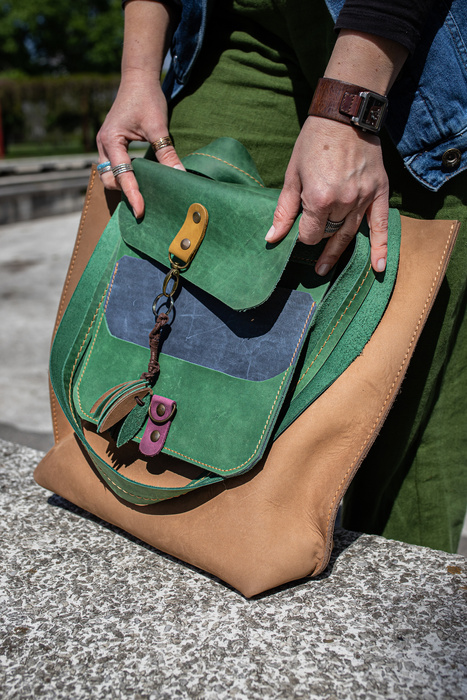 torba beżowa, worek skórzany , torba na laptopa, na zakupy, torebka na ramię ,beżowa torebka skórzana ręcznie robiona